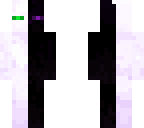 half-white, half-black enderman