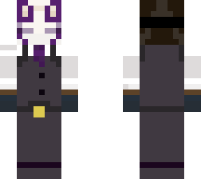 mysterious purple fox