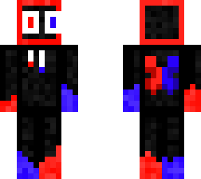 red blue mesh