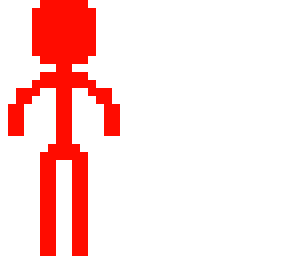 red stickman