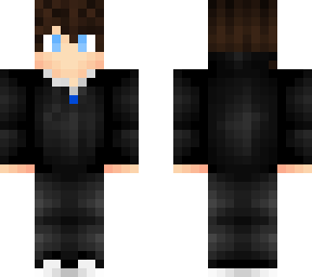 skin for gamingj black hodie blue eyes