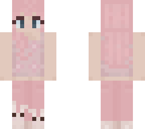 -hair dyed pink at the sleepover-
