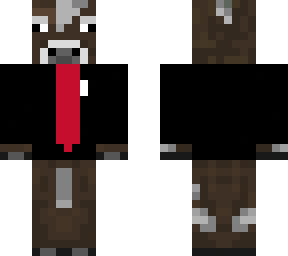 cow with long organs and a shirt
