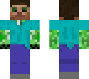 creeper disguised as steve