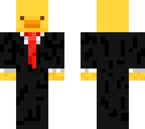 duck in a suit