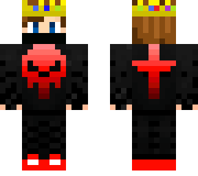 my skin with techno crown