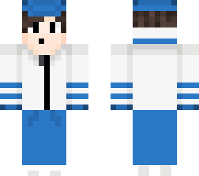 pat -white & blue-