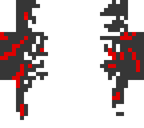 black & red corruption base