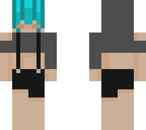 blue hair