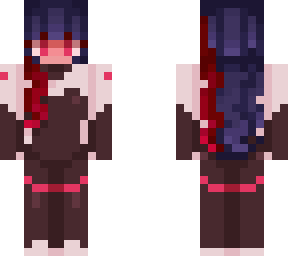 cute aesthetic red black blue white futuristic cyberpunk spacesuit girl outfit