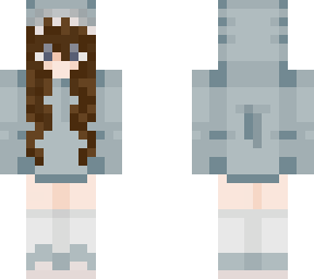 girl in shark onsie