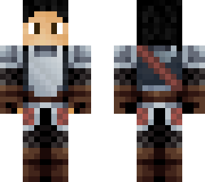 medieval knight 'red' - helmet-less with black hair