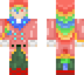 parrot rainbow man