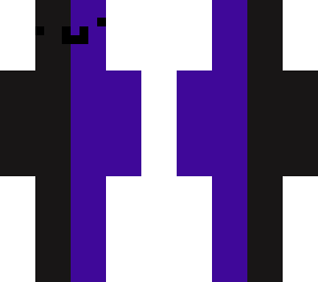 purple and black skin no crown