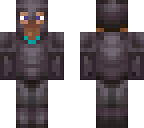 steve in better netherite armor
