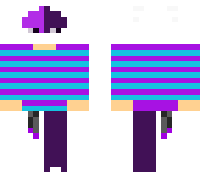 cyan and pruple/violet valkyrie with korblox