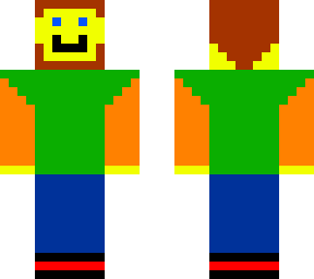 malachi penner's first personalized minecraft skin