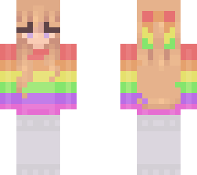 rainbow butterfly