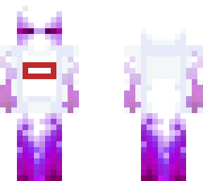 white enderman with hoodie