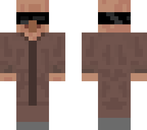 blindfolded villager