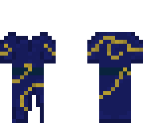 blue and gold royalty -base-