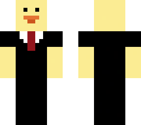 duck with suit