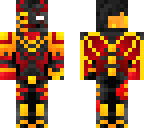 edited golden skeleton - scarred variant
