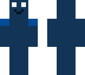 happy blue guy