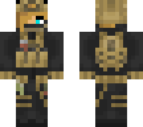 modern military female soldier