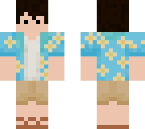 my skin but hawaiian shirt