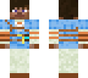 steve in breath of the wild style (remastered)