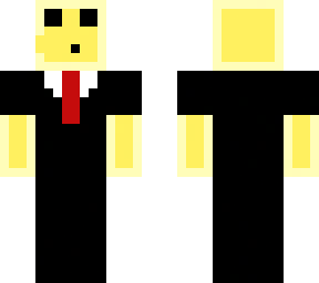 yellow slime with suit