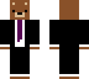 bear in suit