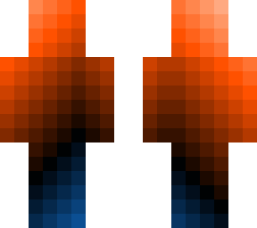 blue to orenge pixal gradient