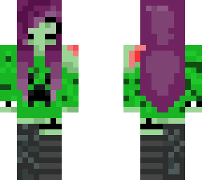 dead girl with creeper