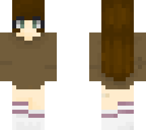 girl in hoodie