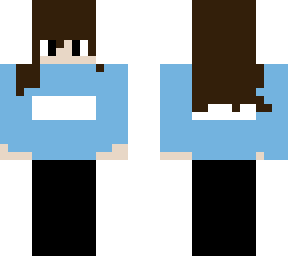 lavender [blue jumper]