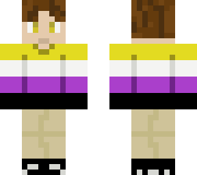 non-binary shirt person