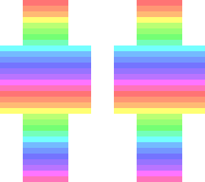 rainbow coating template