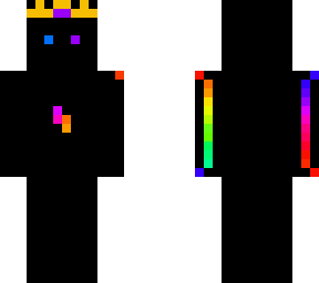 rainbow guy with crown
