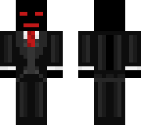 red demon in suit (3d effects)