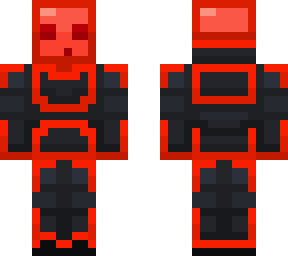 red neon armor slime