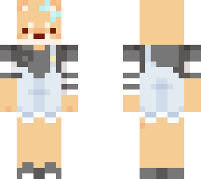 shiba inu in overalls (light)