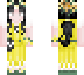 sunflower dress