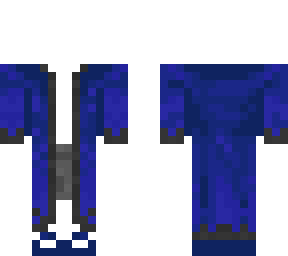 blue coat outer layer skin