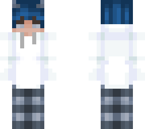 blue hair