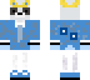 blue king panda