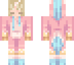 cotton candy edited to blonde chibi