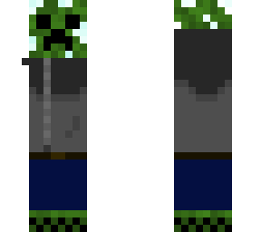 creeper cargado con sudadera