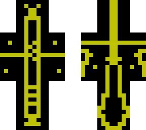 gold on black pattern